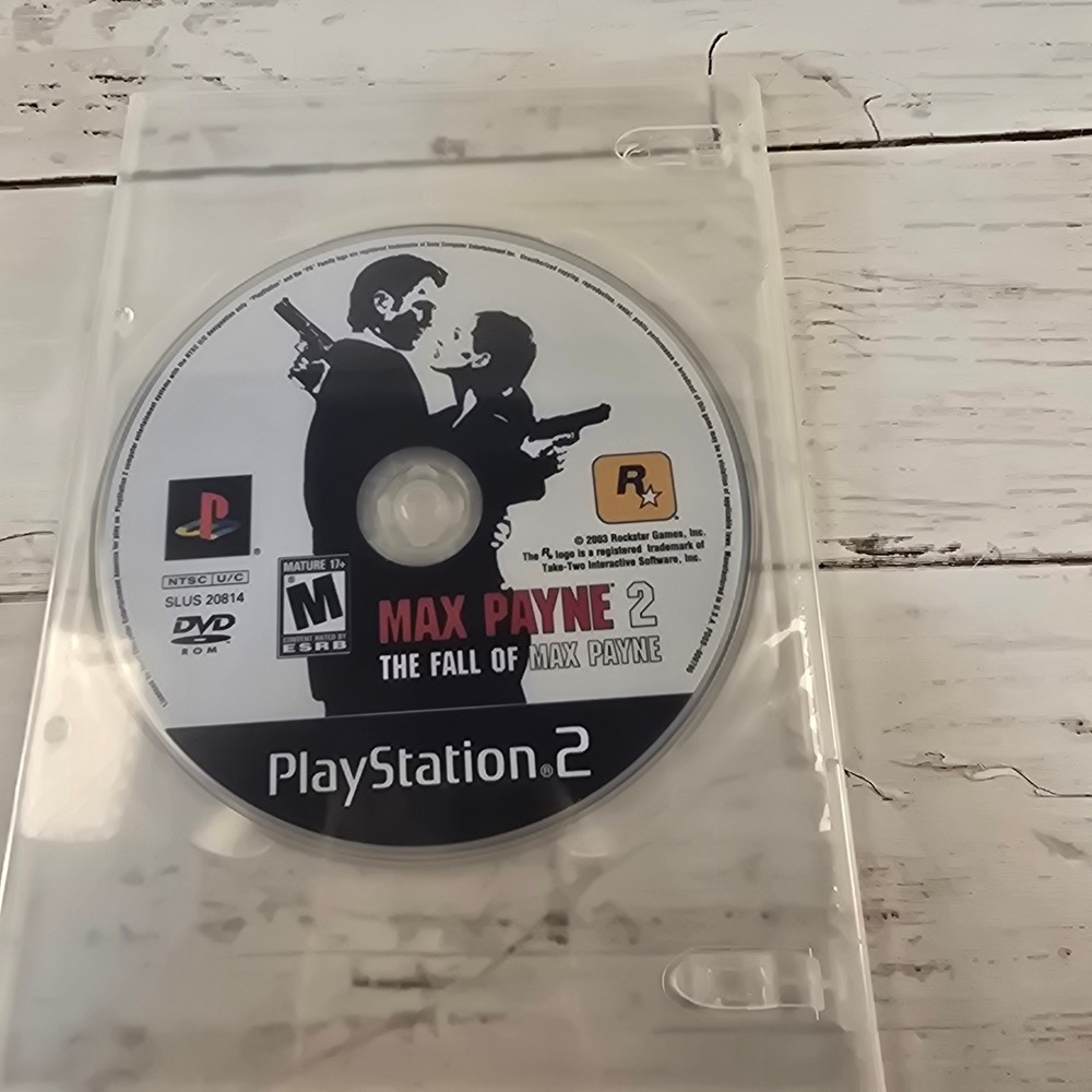 Max Payne 2 The Fall of Max Payne Sony PlayStation 2 PS2 Disc Only SLUS 20814